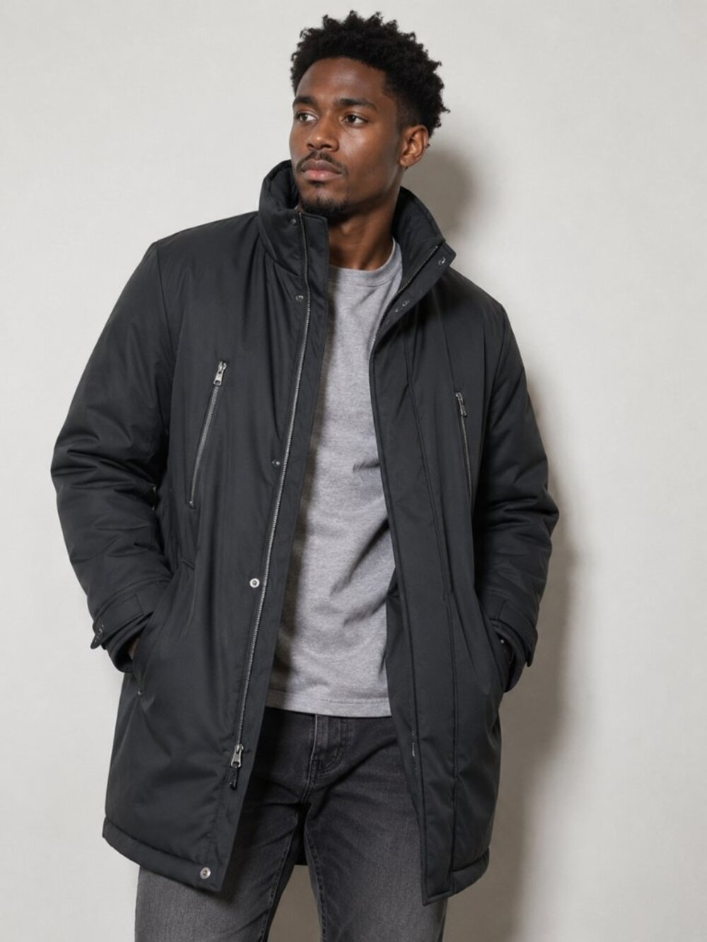 Michael Kors Men’s Long Puffer Jacket